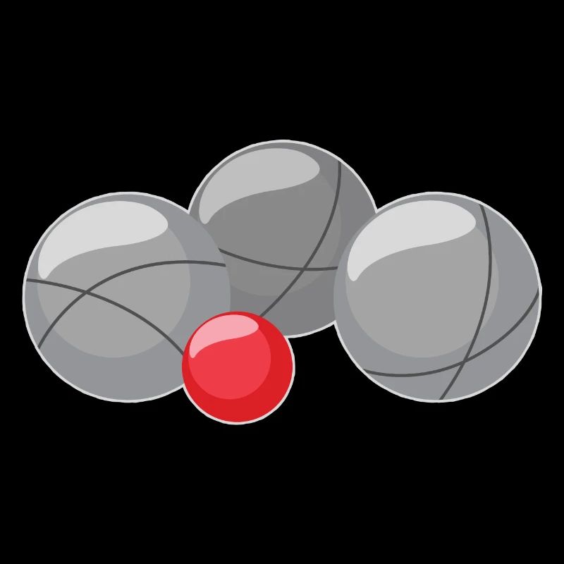 Boule balls for boules and petanque players