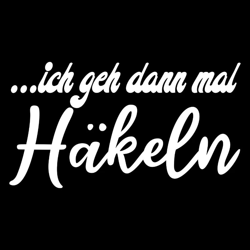 Lebendige Häkeldesign Illustration