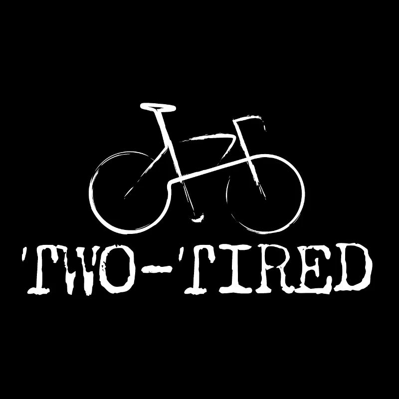 two tired bike fun gift idea bicycle
