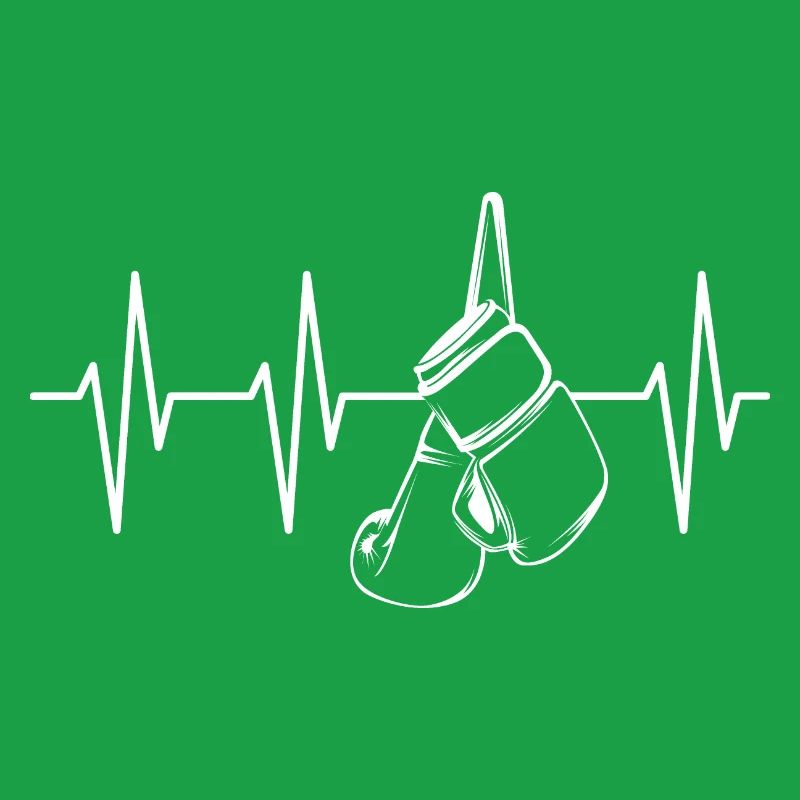 heartbeat boxing icon icon pulse boxer graphic