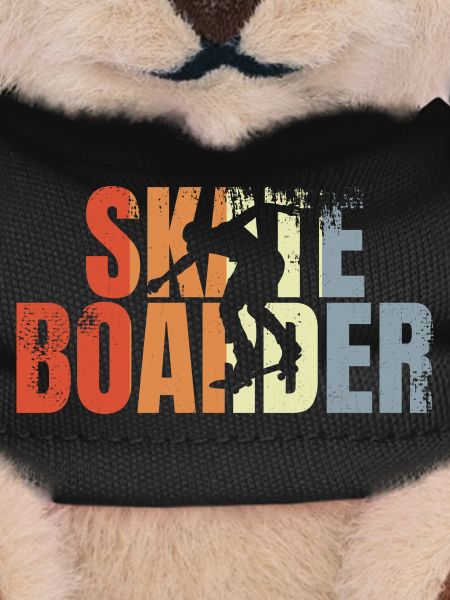Skateboarder rétro