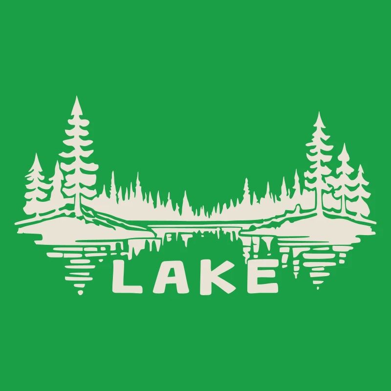 Reflet du lac [Blanc]