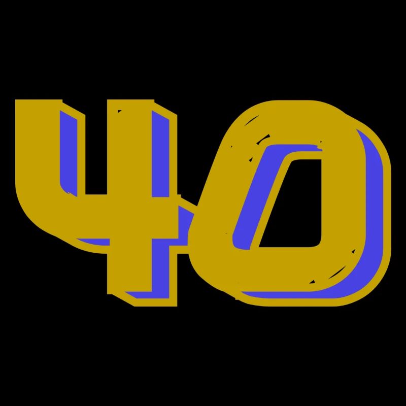 40. 40 ANS. 40e ANNIVERSAIRE. ANNIVERSAIRE 40 ANS.