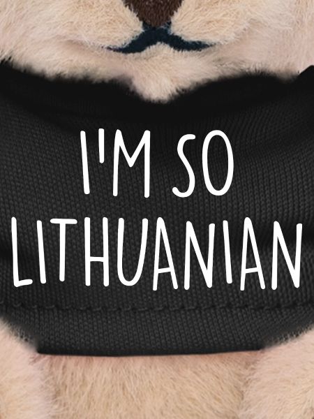 I'M SO LITHUANIAN Lithuanian Lithuania