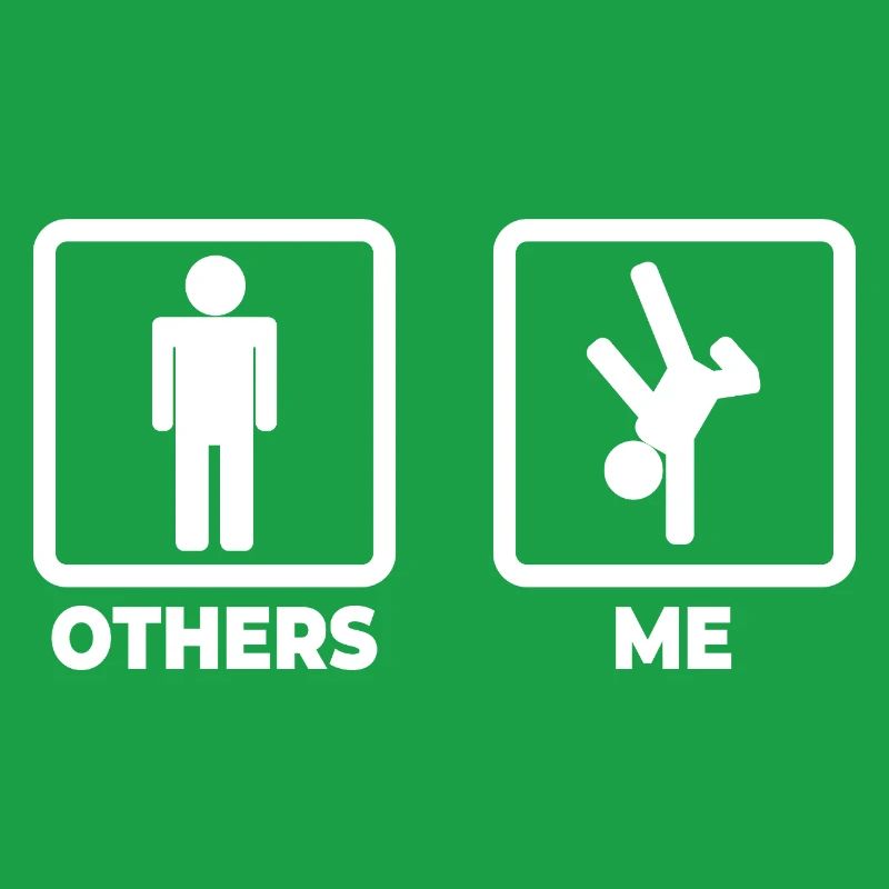 Breakdancer Strichmännchen