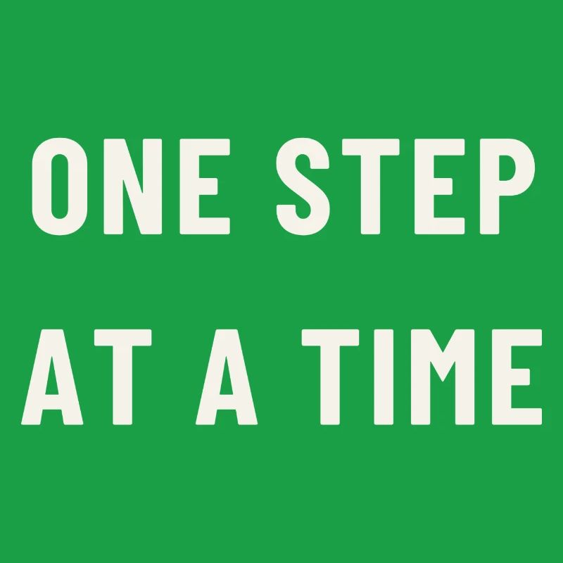 One step at a time