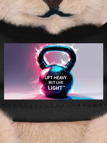 Kettelball with motivational slogan