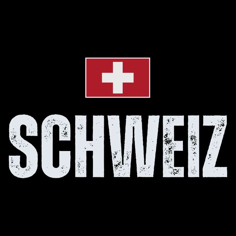 Drapeau suisse, patriote suisse