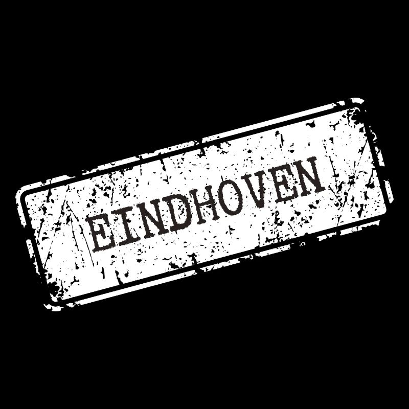 Eindhoven City Skyline Silhouette