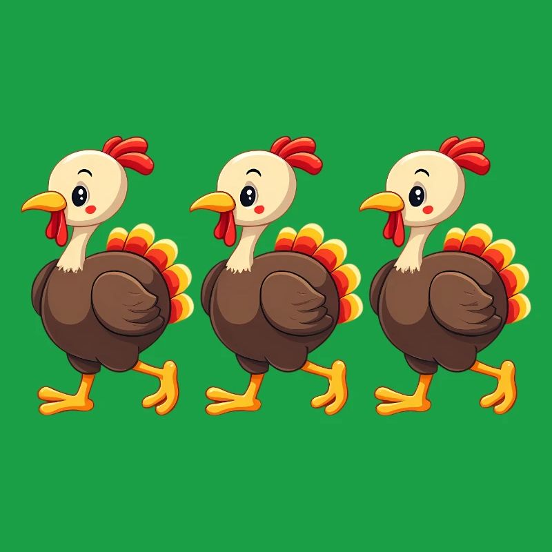 Bébé dinde de Thanksgiving