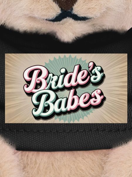 Bridesmaid Retro Lettering