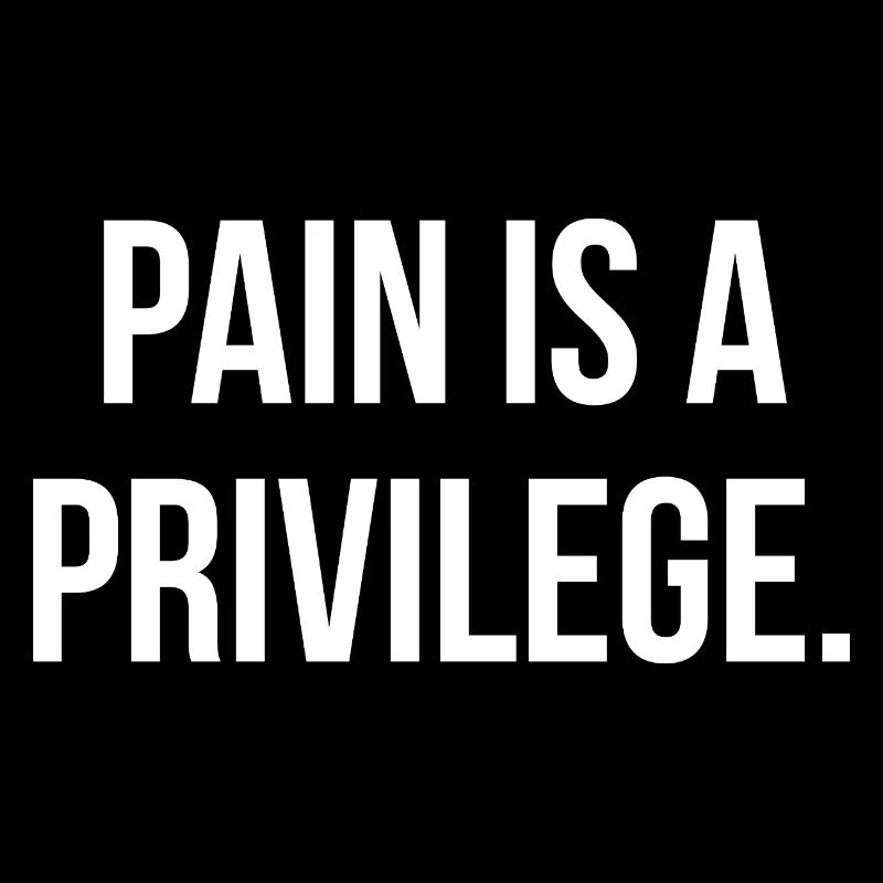 LA DOULEUR EST UN PRIVILÈGE. | Greyline Officiel