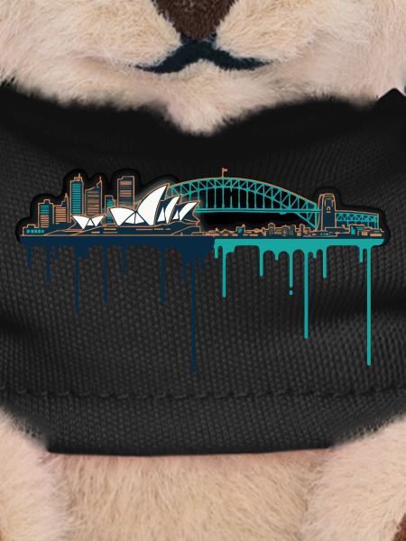 Sydney Skyline Neon Drop Print