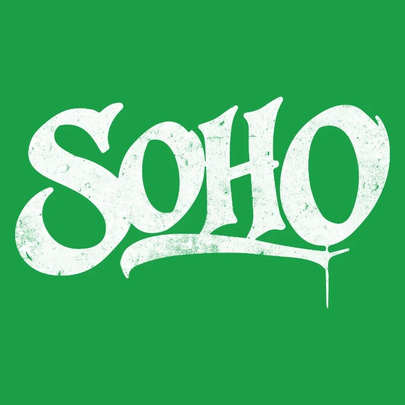 Conception de t-shirts graffiti Soho