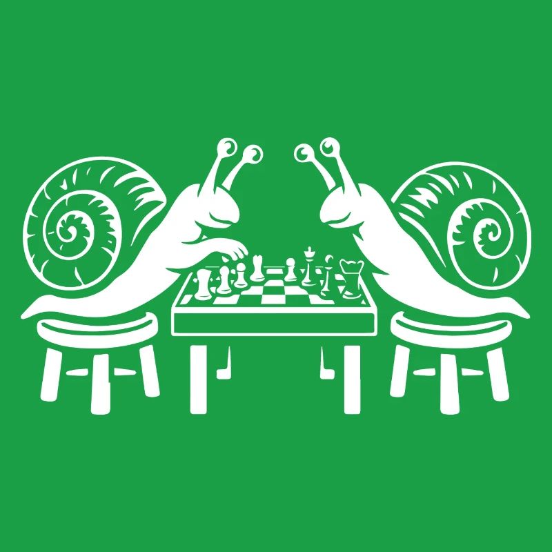 Duel d’échecs à l’escargot
