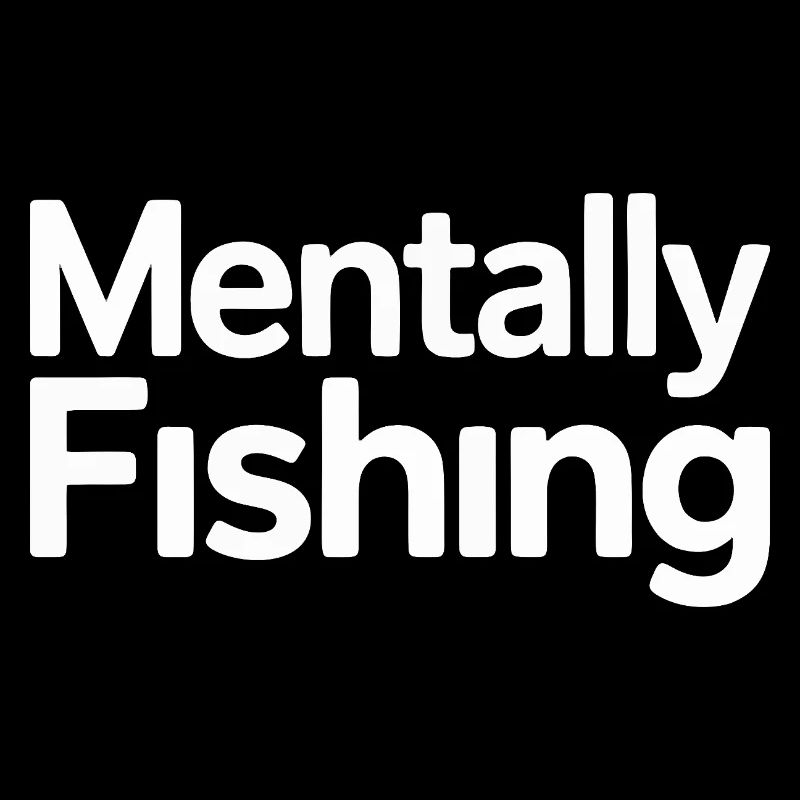 Conception humoristique de pêche mentale
