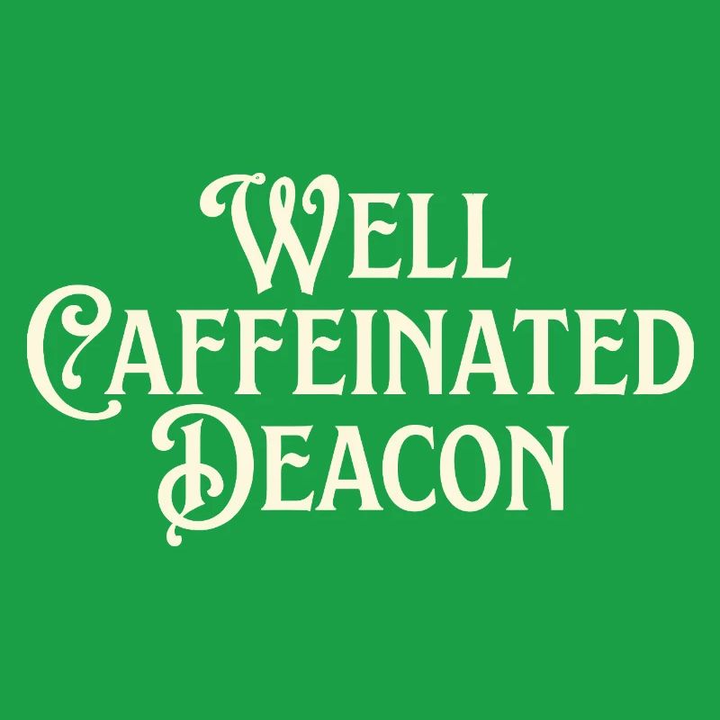Church Religious Coffee Ministry Deacon