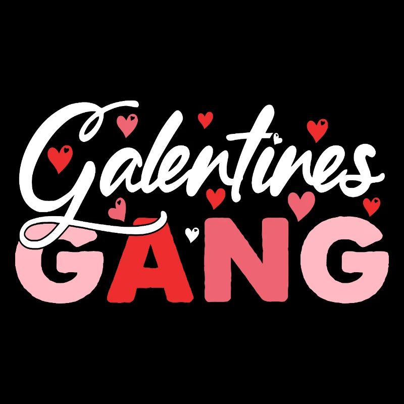 Galentines Gang Herzen