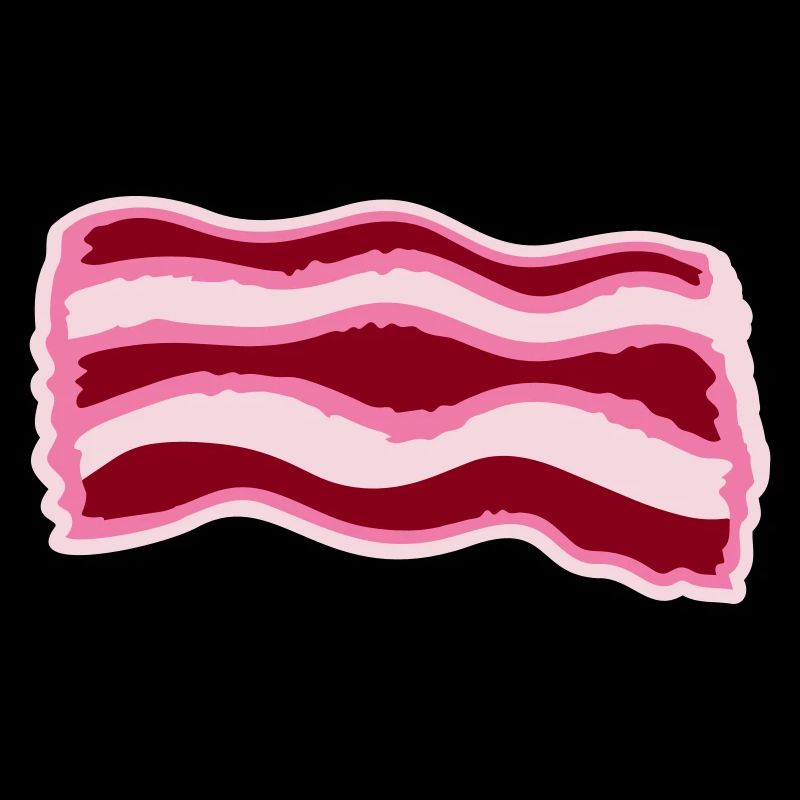 Bacon, bacon, nourriture drôle, viande, gourmet