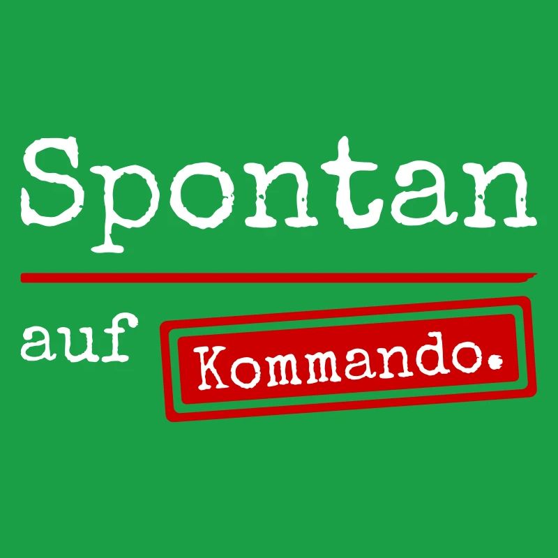 Spontan auf Kommando – Stempel