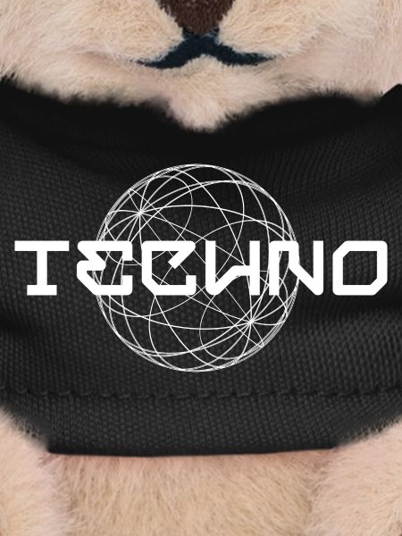Techno-Logo-Design mit Globus
