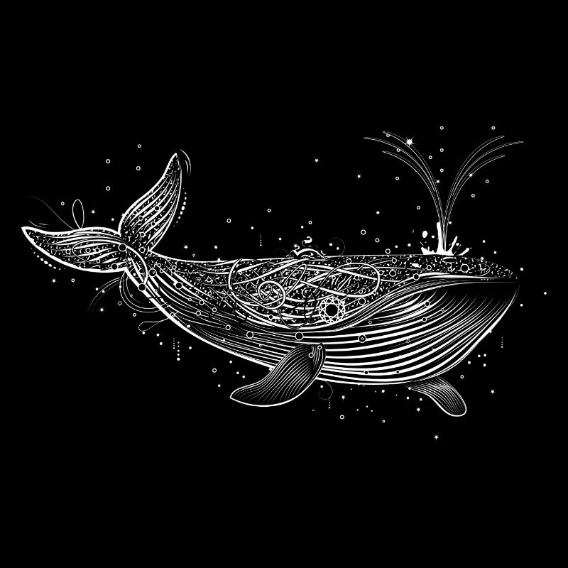 Une baleine blanche