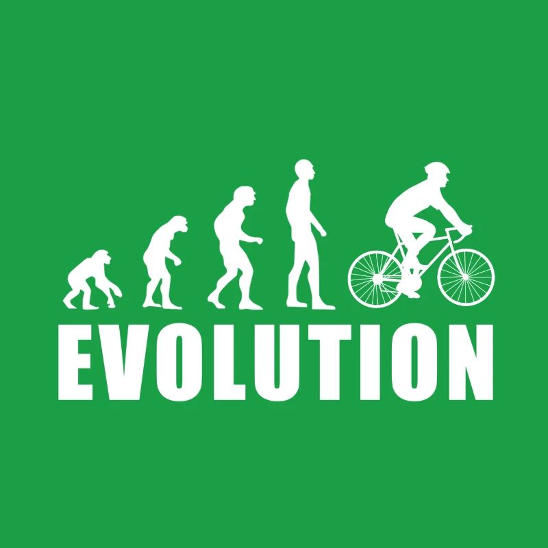 EVOLUTION Bike Cyclist Cycling Cycling Gift