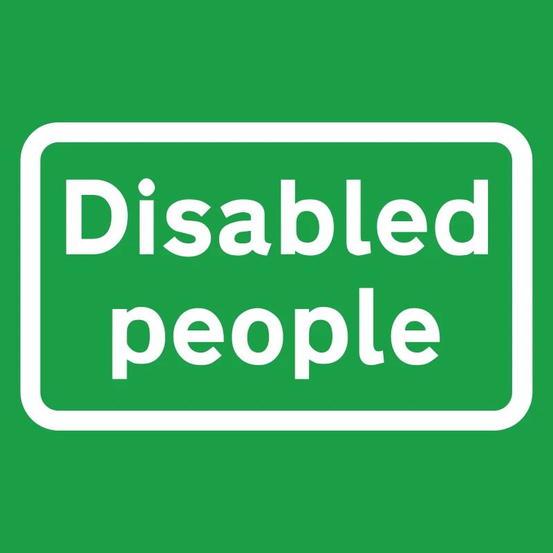 disabled people