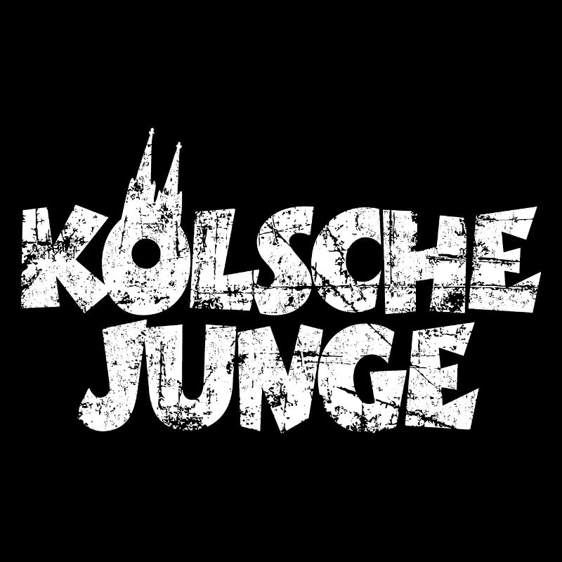 Kölsche Junge (Vintage/Weiß) Jungs aus Köln