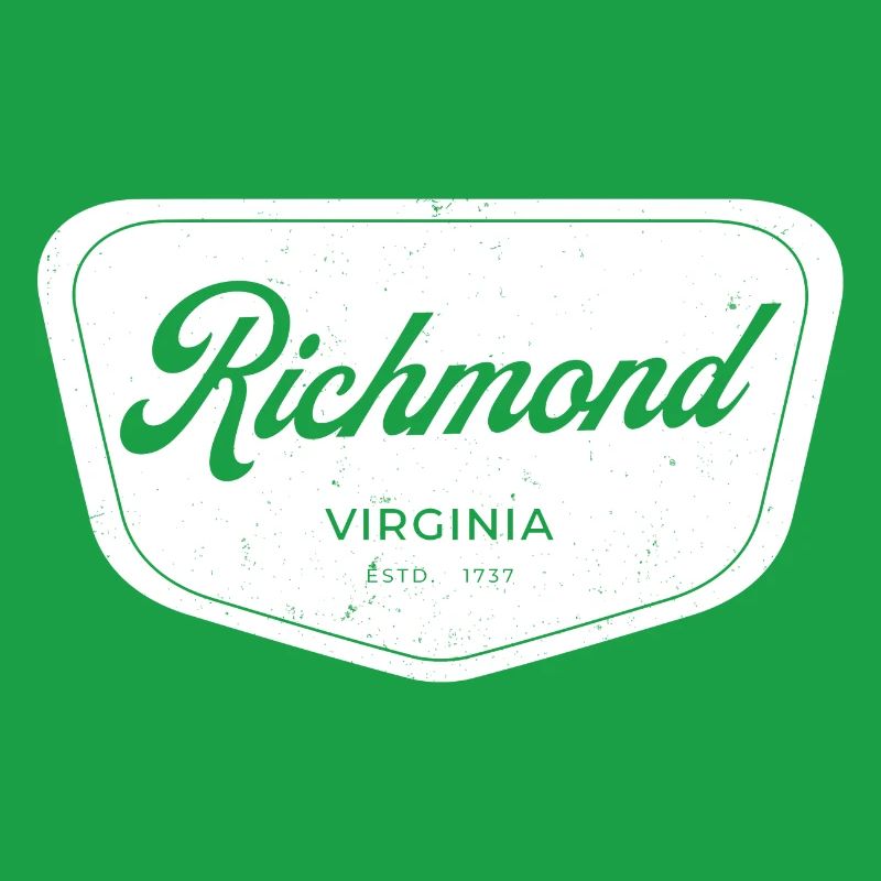 Richmond Virginia Script Emblem