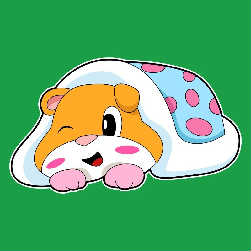 Hamster Schlafen Decke