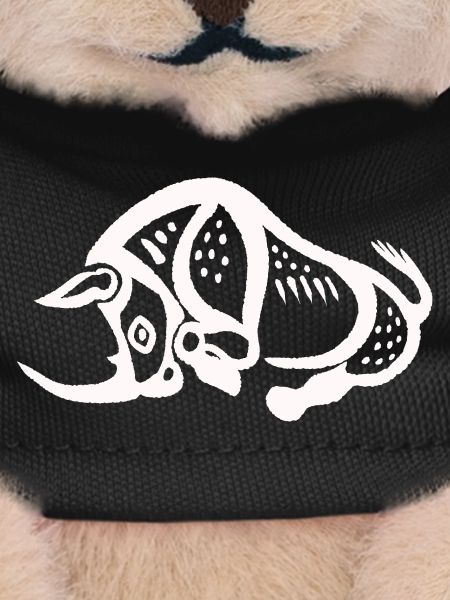 Prehistoric Rhino - White