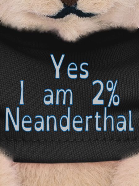 Yes I am 2% Neanderthal