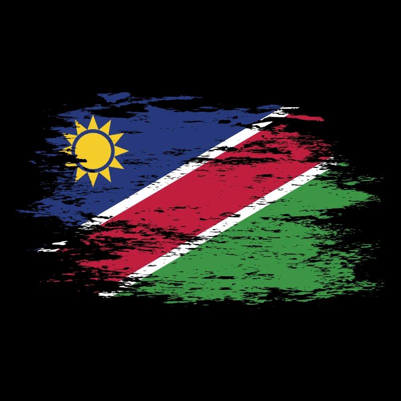 Namibia Flagge used