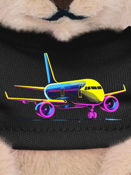 Airplane Cartoon Style