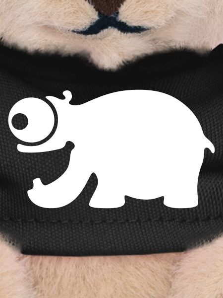 Funny hippo
