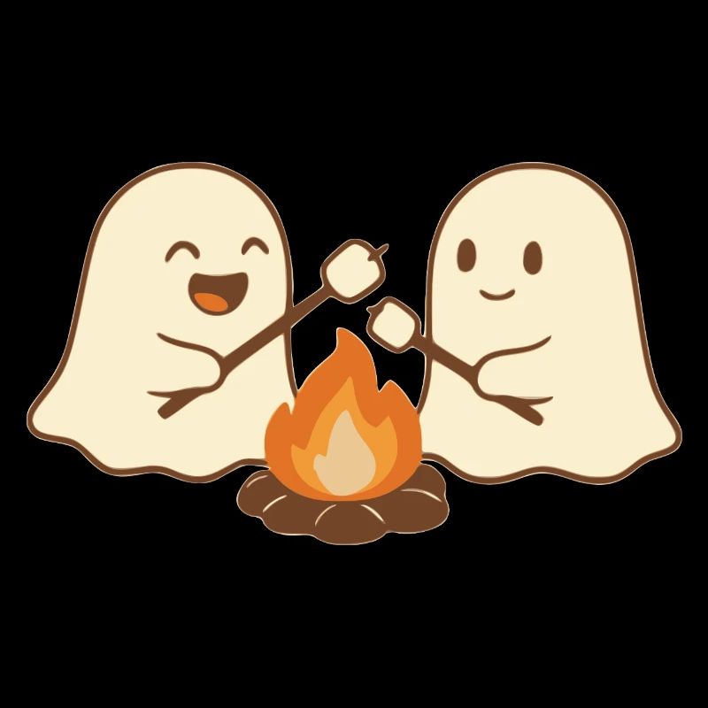 Ghost Fire Camp Halloween