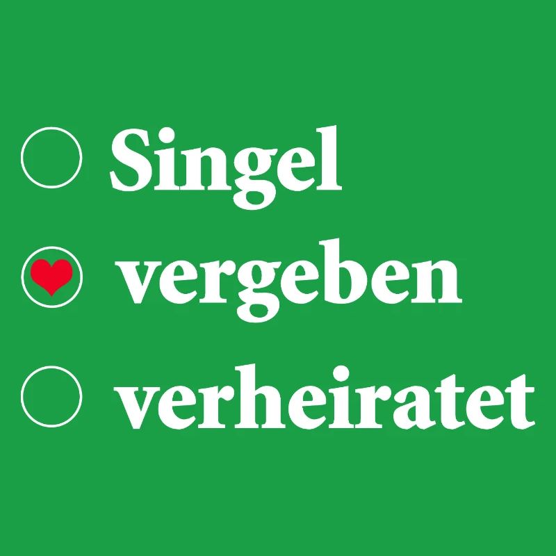 Sélection du statut de la relation Célibataire - Pris