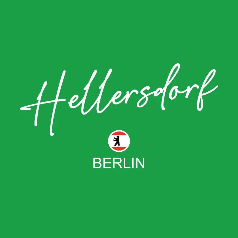 Hellersdorf - Drapeau de Berlin - Ours de Berlin - Berli