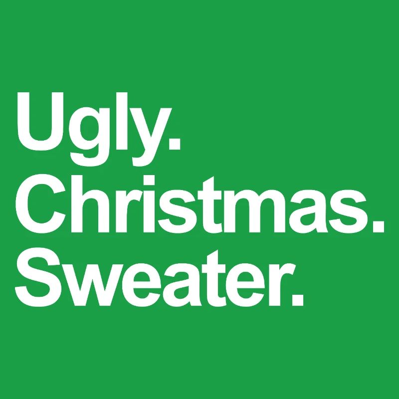 hässlicher Weihnachtspullover