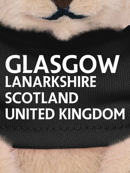 Glasgow – Scotland Textdesign