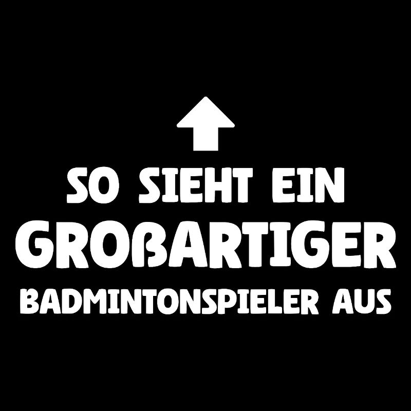 So sieht ein großartiger Badmintonspieler aus