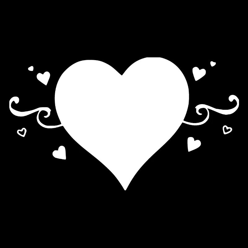 Heart White Valentine's Day Gift Valentine's Day