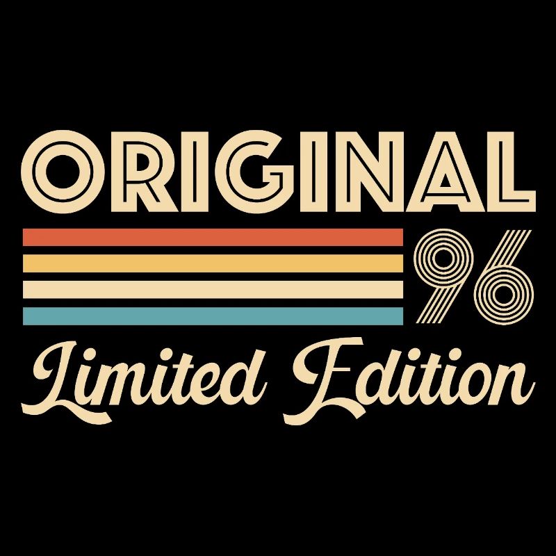 30th Birthday 30 Years 1996 Original 96 Gift