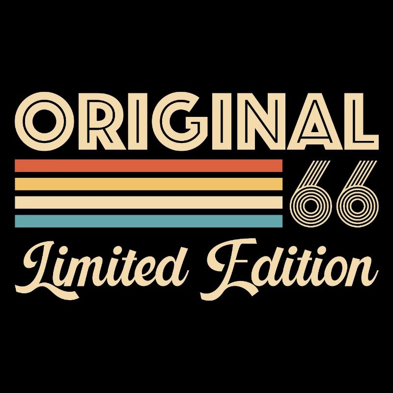 60e anniversaire 60 ans 1966 Original 66 Cadeau