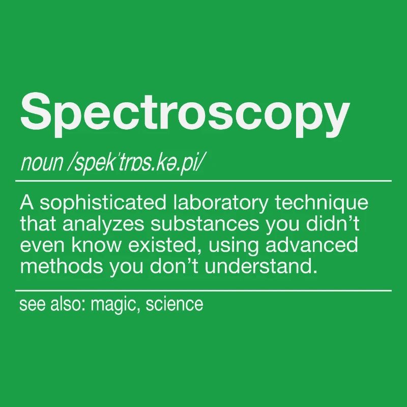 Spectroscopy FTIR UV/VIS Raman Analysis Spectrum