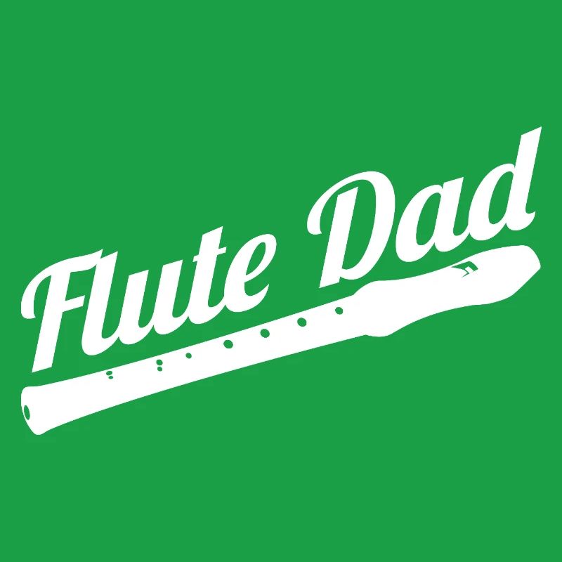 Flute player dad