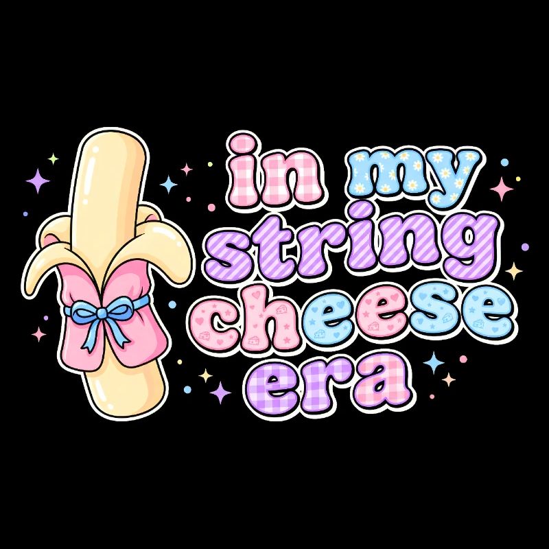 In My String Cheese Era Kaesestick Design