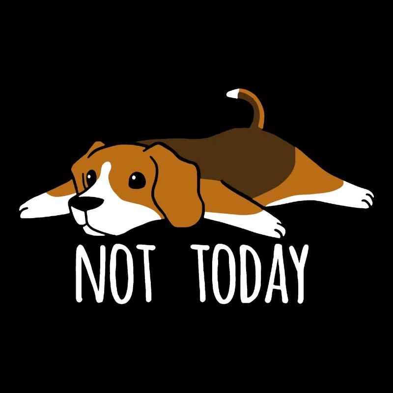 Not Today Beagle Shirt