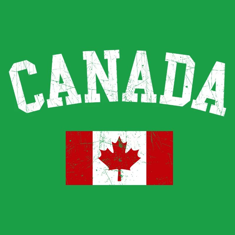 Canada Arc with Maple Flag